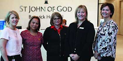 St John of God Berwick Hospital worksafe award