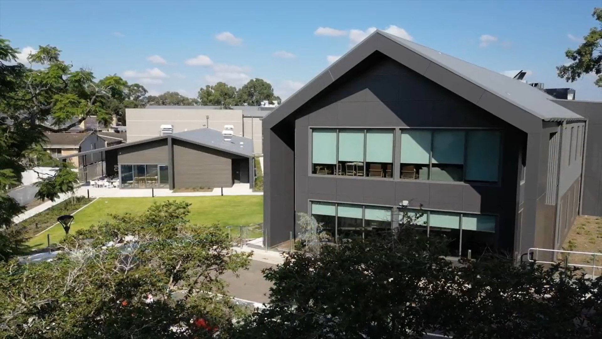 Thumbnail of the St John of God Richmond Hospital redevelopment video displaying exterior of building