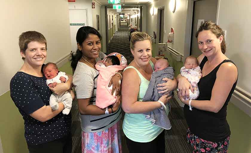 St John of God Mt Lawley Hospital first baby born in 2018