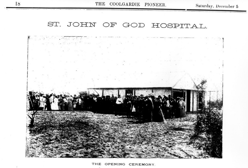 2020 St John of God Foundation Day St John of God Coolgardie Hospital
