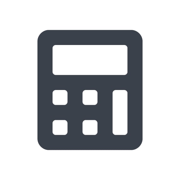 An icon of a calculator
